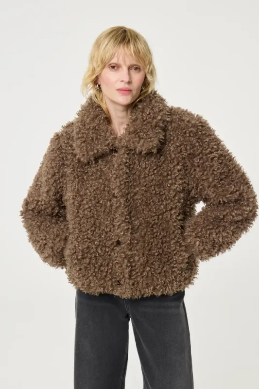 Fabienne, Bobby jacket, brun