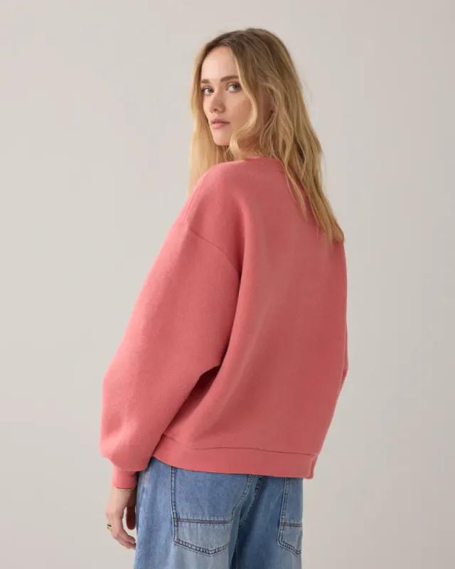 Summum, Sweatshirt, faded rose