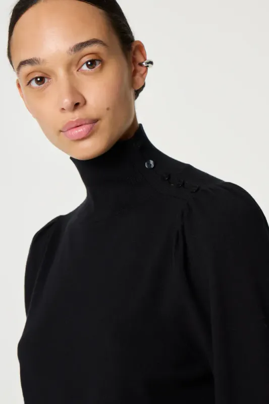 Fabienne Chapot, Molly pullover, sort og burgunder