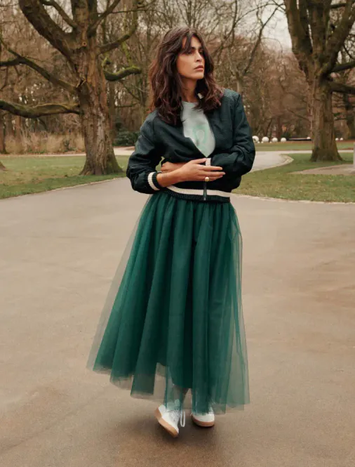 Hovedbilde Summum, grønt tyllskjørt