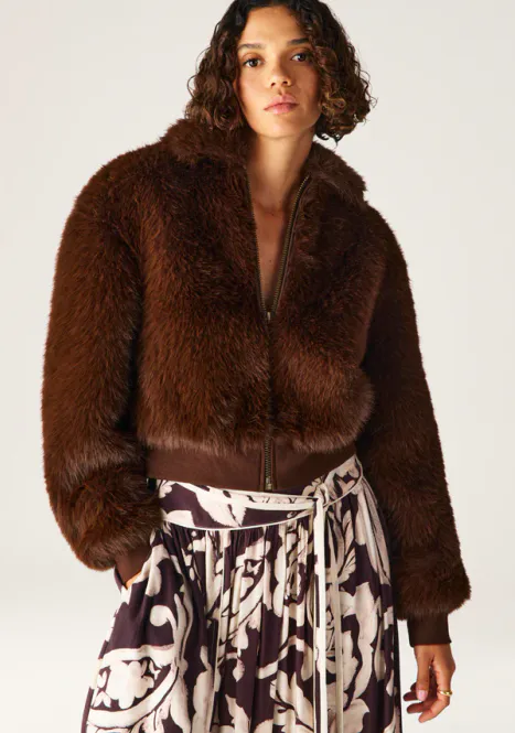 Hovedbilde MOS Rowe Bomber jacket, Moccabrun