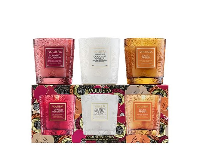 Hovedbilde Voluspa giftbox icons demi candle trio