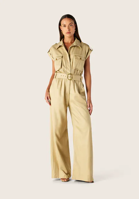 Hovedbilde MOS the label, Rita jump suit, beige eller brun